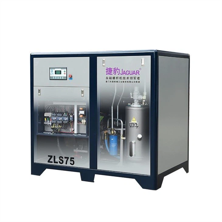 inside view of Industrial Rotary Screw Air Compressor